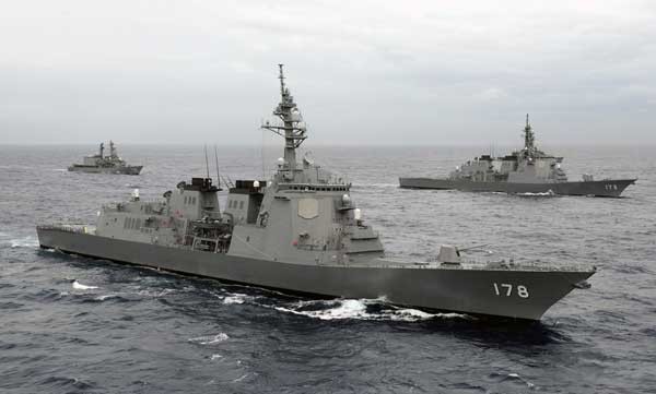 Nhật Bản sẽ tăng cường lực lượng tàu khu trục Aegis